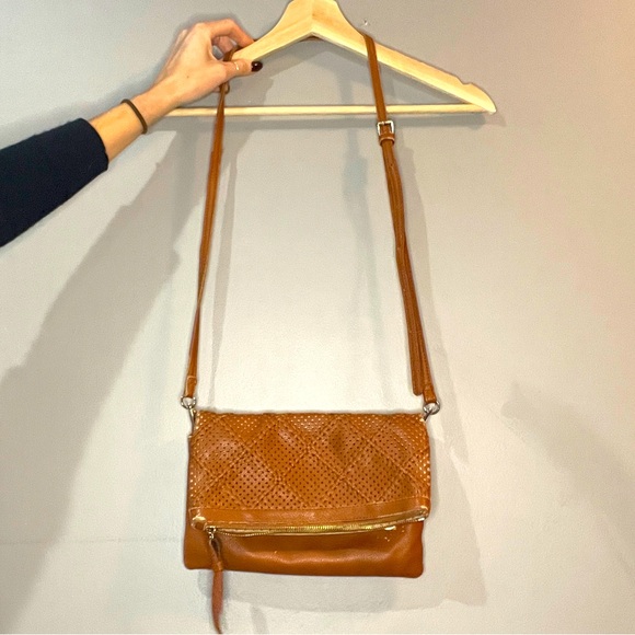Camel Crossbody Bag - Picture 1 of 6